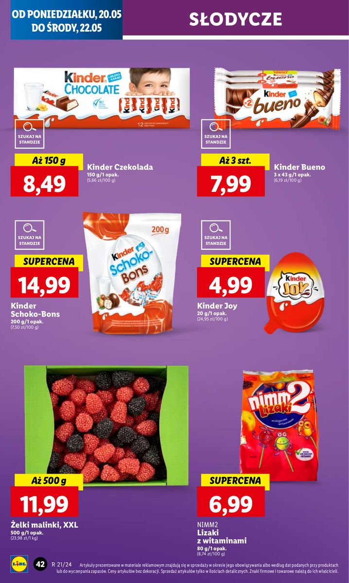 Gazetka OFERTA WAŻNA OD 20.05 DO 22.05