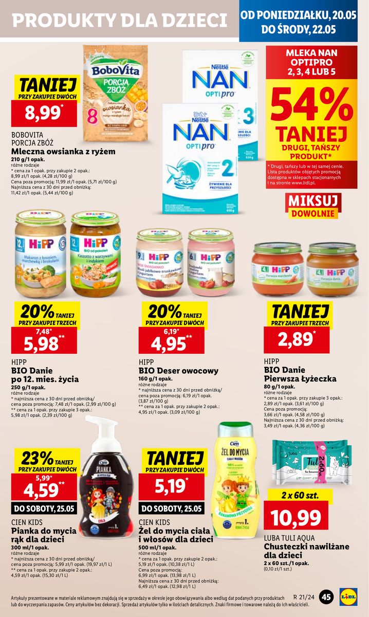 Gazetka OFERTA WAŻNA OD 20.05 DO 22.05
