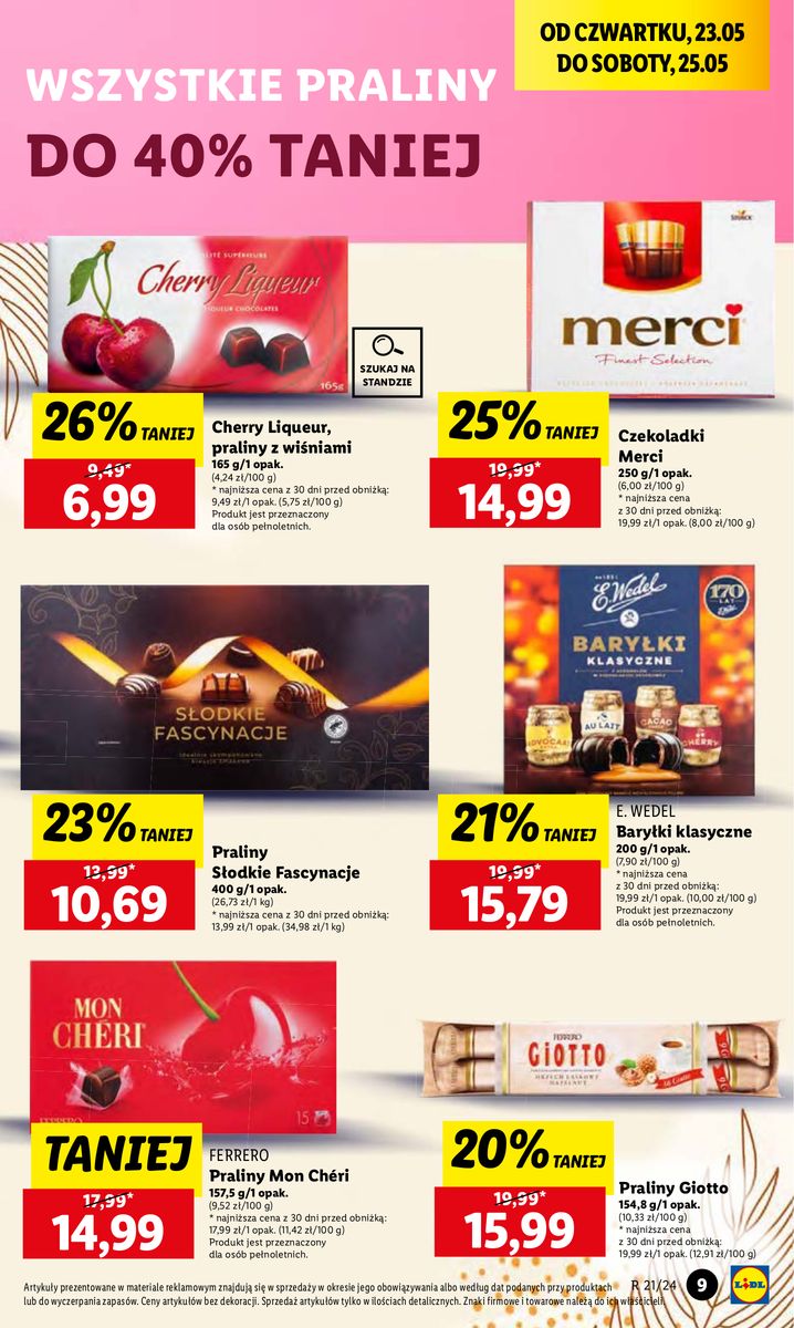 Gazetka OFERTA WAŻNA OD 23.05 DO 25.05