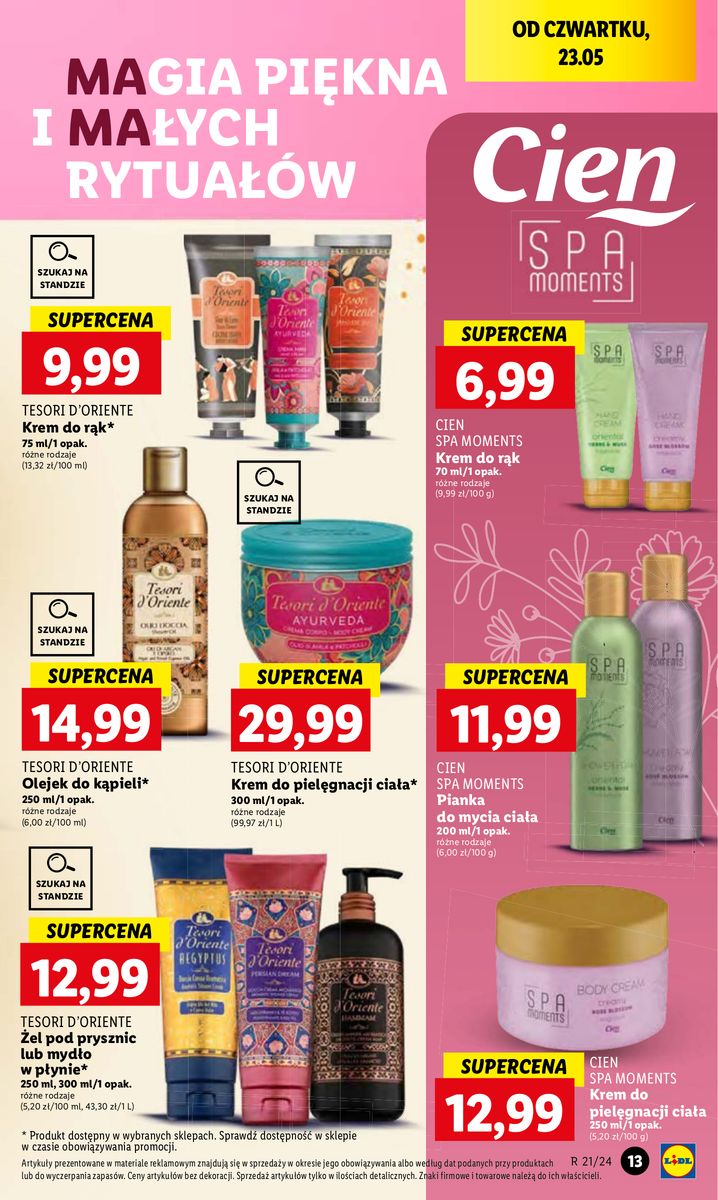 Gazetka OFERTA WAŻNA OD 23.05 DO 25.05