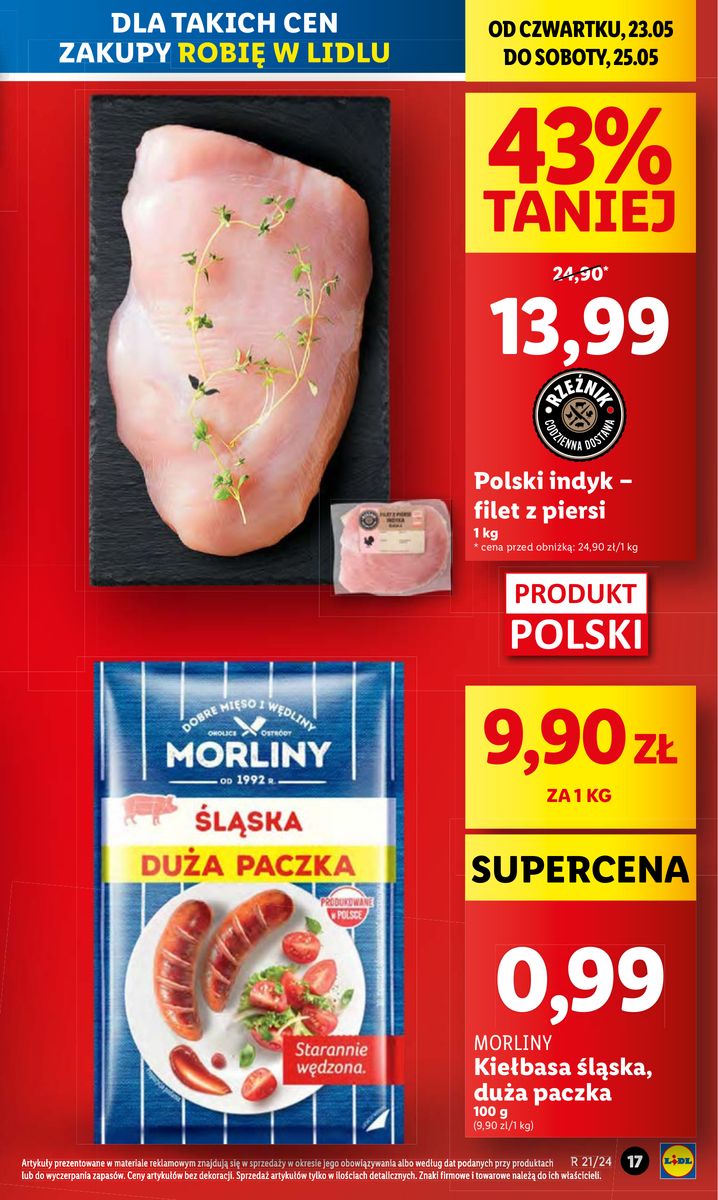 Gazetka OFERTA WAŻNA OD 23.05 DO 25.05