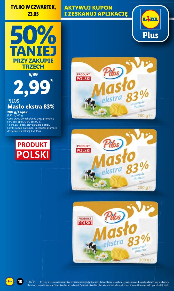 Gazetka OFERTA WAŻNA OD 23.05 DO 25.05