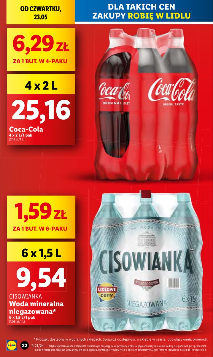 Gazetka OFERTA WAŻNA OD 23.05 DO 25.05