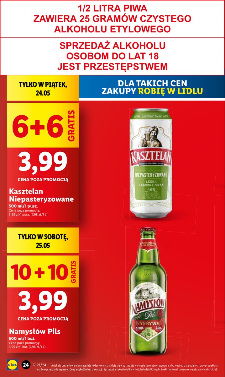Gazetka OFERTA WAŻNA OD 23.05 DO 25.05