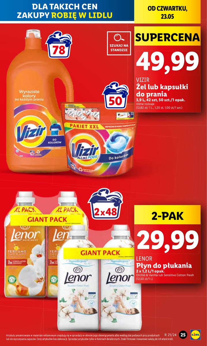 Gazetka OFERTA WAŻNA OD 23.05 DO 25.05