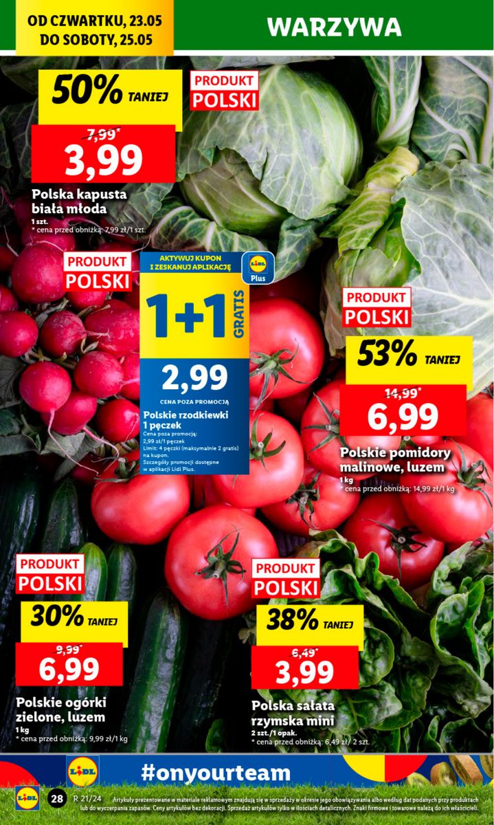 Gazetka OFERTA WAŻNA OD 23.05 DO 25.05