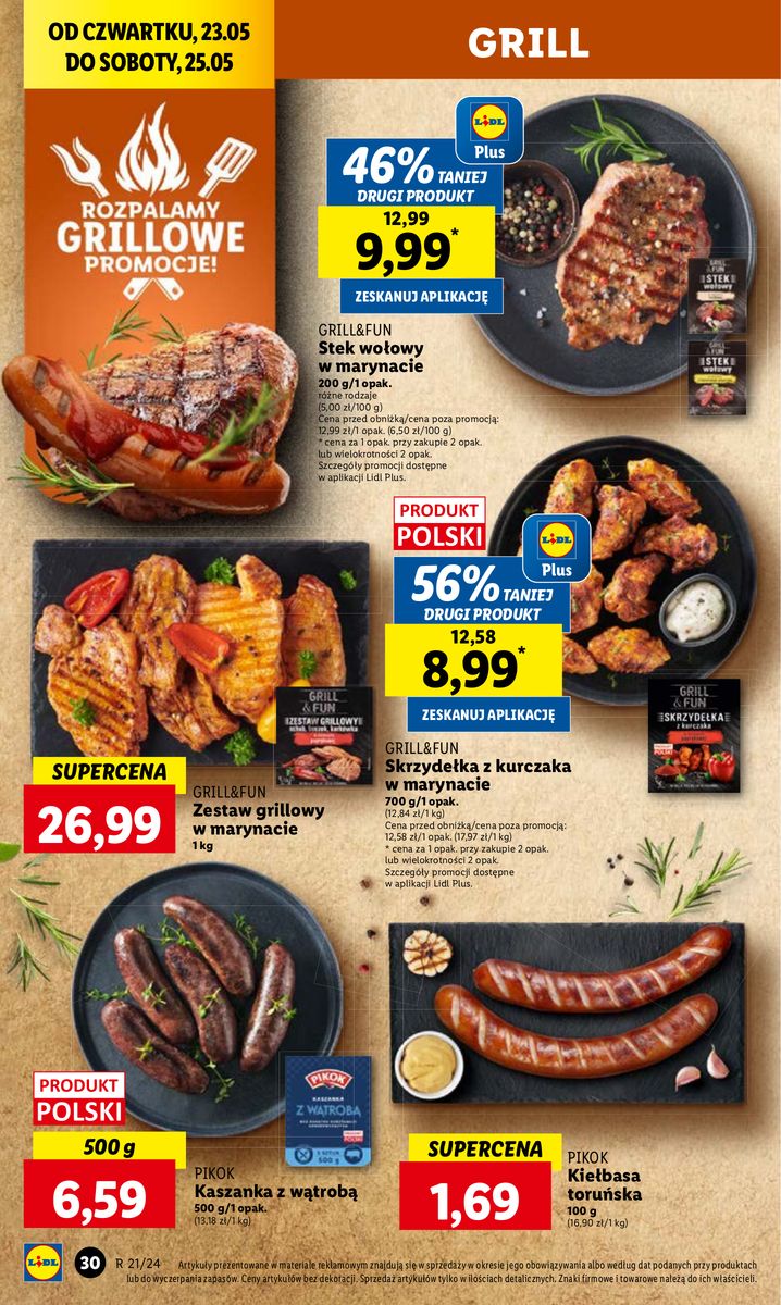 Gazetka OFERTA WAŻNA OD 23.05 DO 25.05