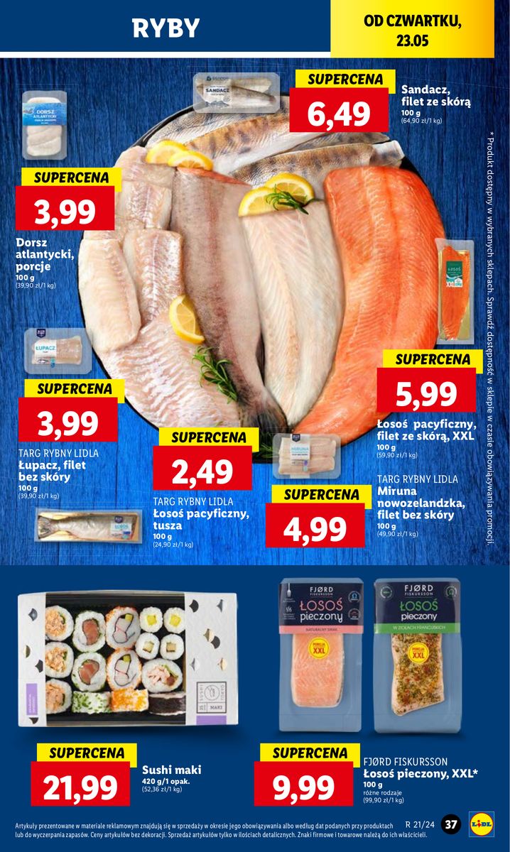 Gazetka OFERTA WAŻNA OD 23.05 DO 25.05