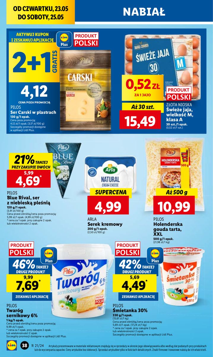 Gazetka OFERTA WAŻNA OD 23.05 DO 25.05
