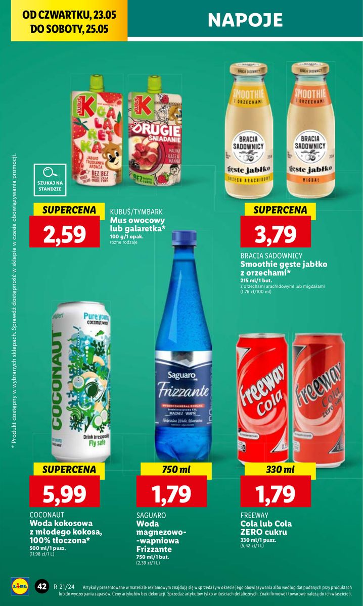 Gazetka OFERTA WAŻNA OD 23.05 DO 25.05