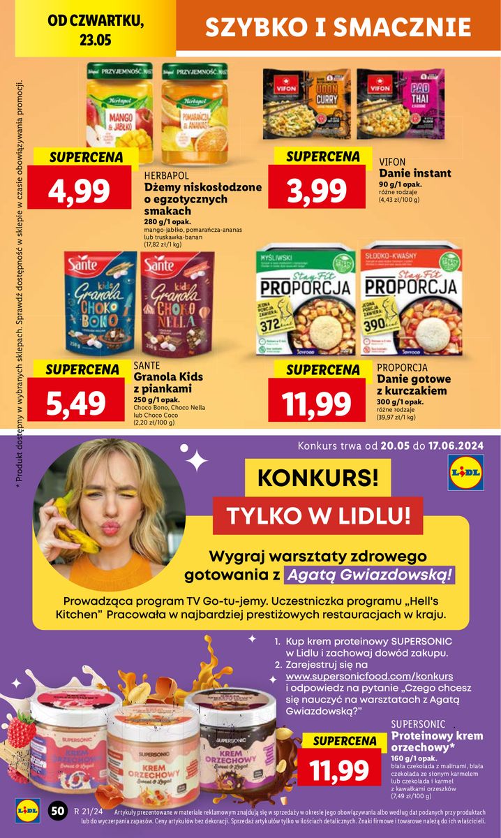 Gazetka OFERTA WAŻNA OD 23.05 DO 25.05