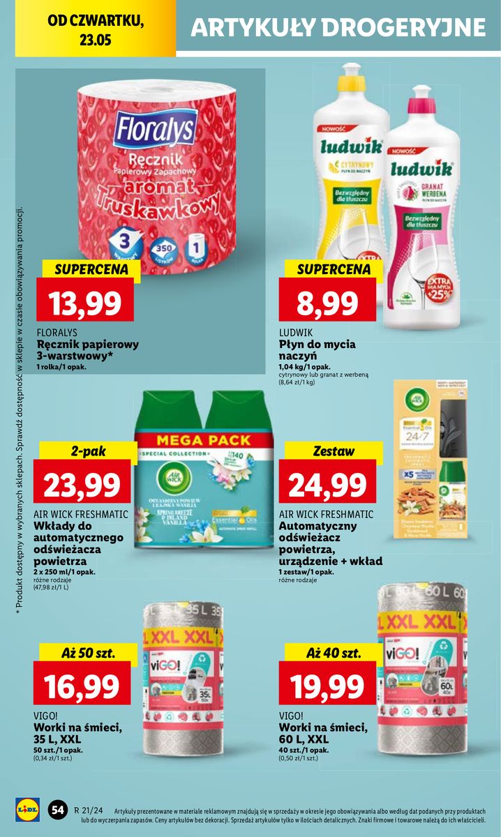 Gazetka OFERTA WAŻNA OD 23.05 DO 25.05