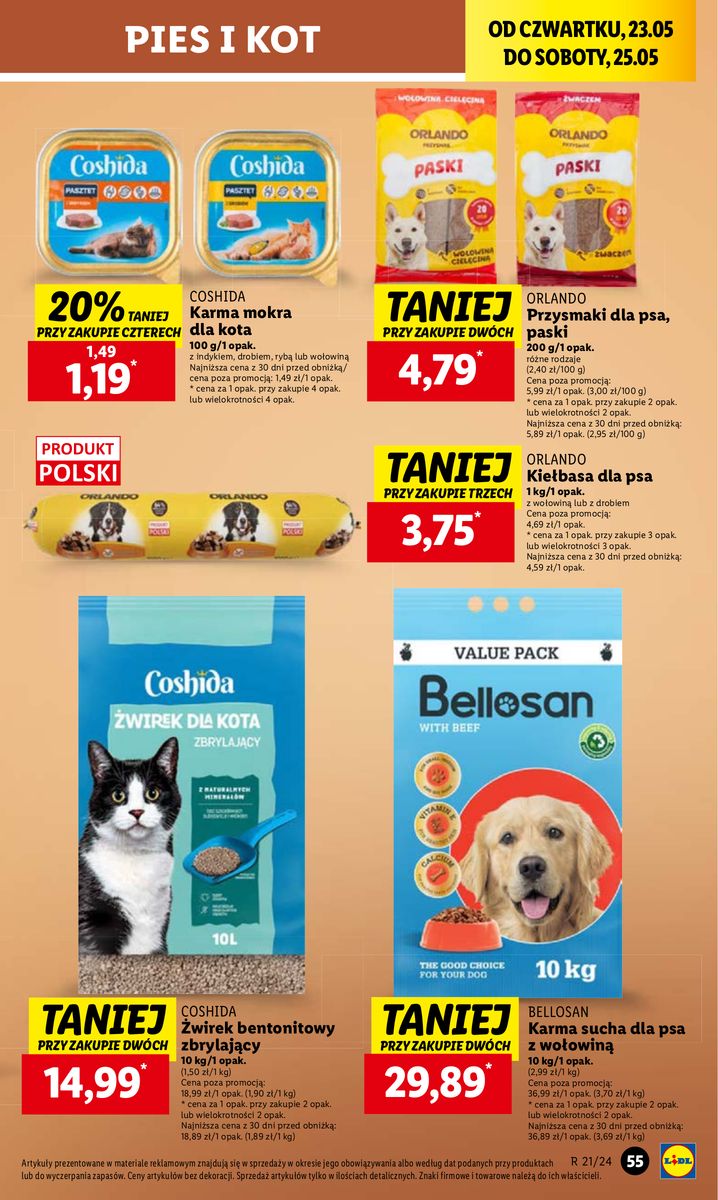 Gazetka OFERTA WAŻNA OD 23.05 DO 25.05
