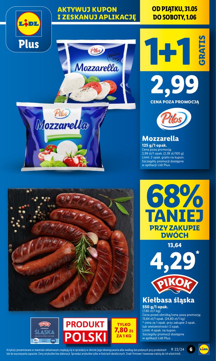 Gazetka OFERTA WAŻNA OD 31.05 DO 1.06