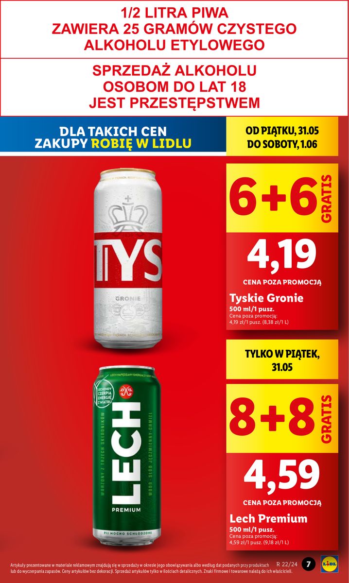 Gazetka OFERTA WAŻNA OD 31.05 DO 1.06