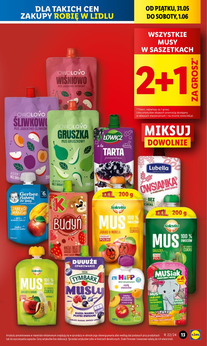 Gazetka OFERTA WAŻNA OD 31.05 DO 1.06