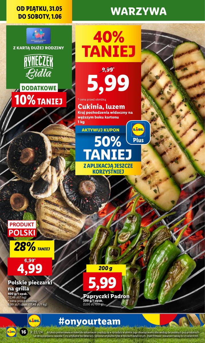 Gazetka OFERTA WAŻNA OD 31.05 DO 1.06