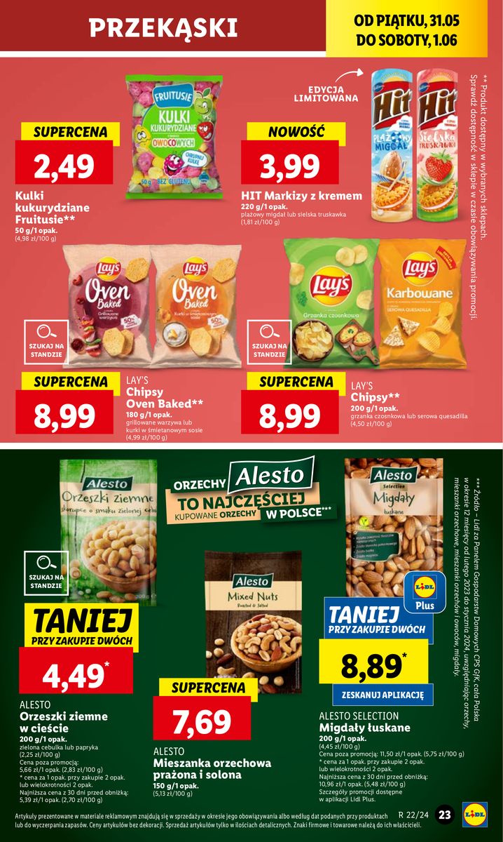 Gazetka OFERTA WAŻNA OD 31.05 DO 1.06