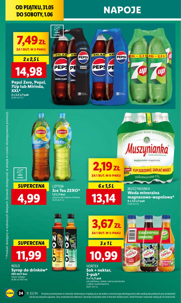 Gazetka OFERTA WAŻNA OD 31.05 DO 1.06