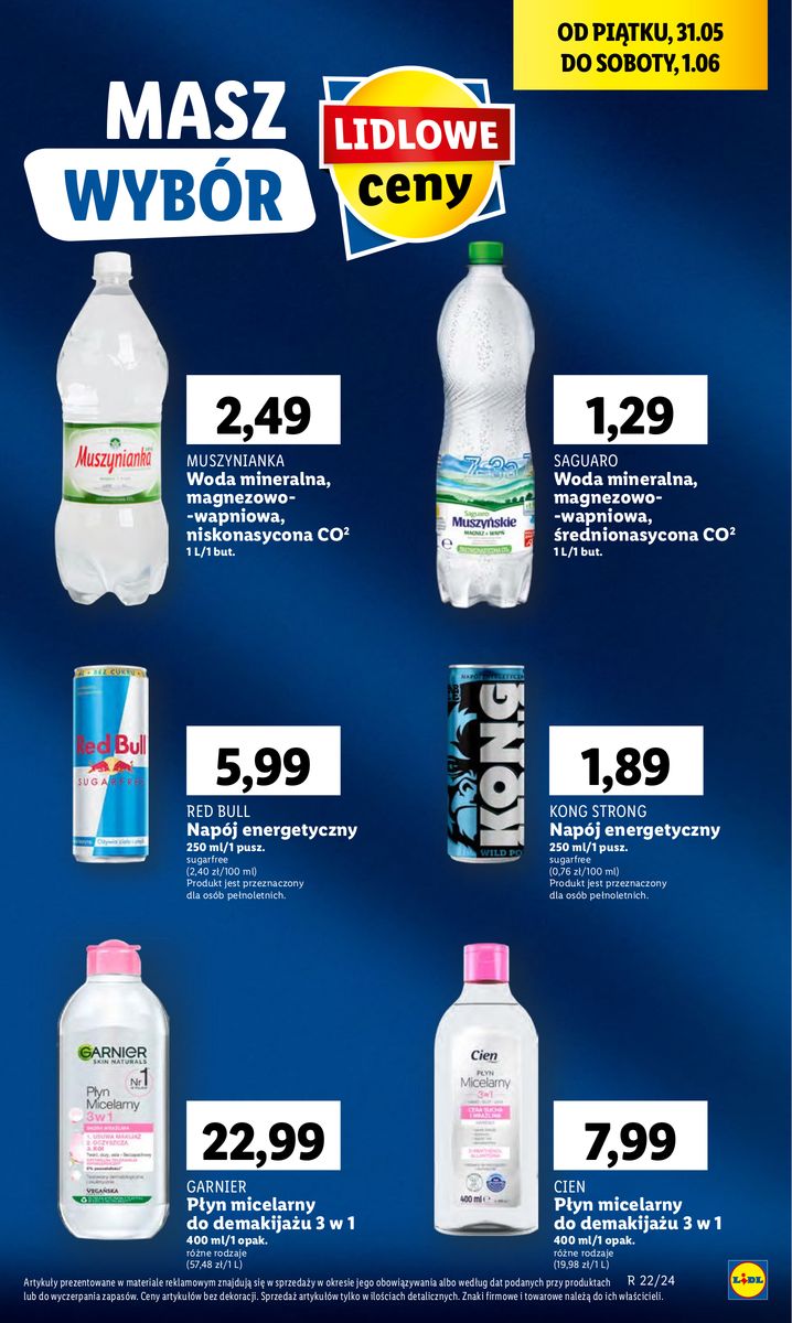 Gazetka OFERTA WAŻNA OD 31.05 DO 1.06