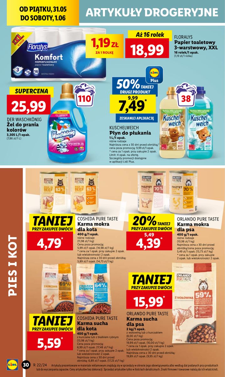 Gazetka OFERTA WAŻNA OD 31.05 DO 1.06