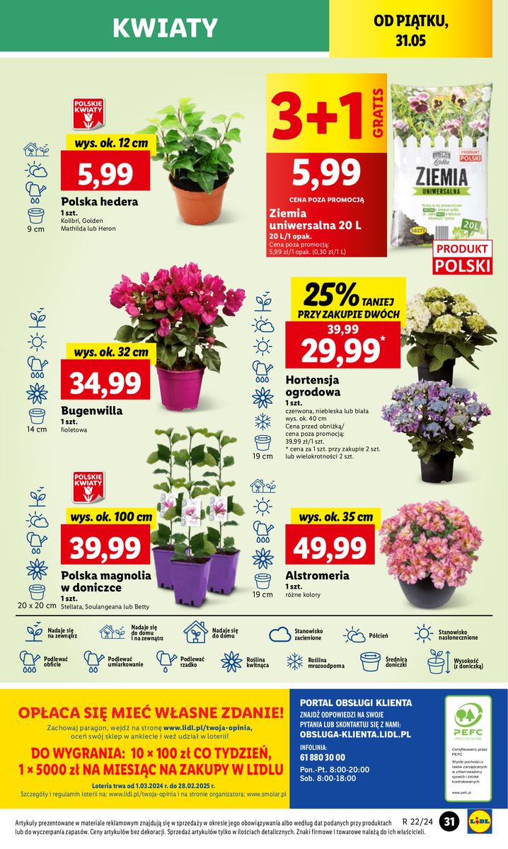Gazetka OFERTA WAŻNA OD 31.05 DO 1.06