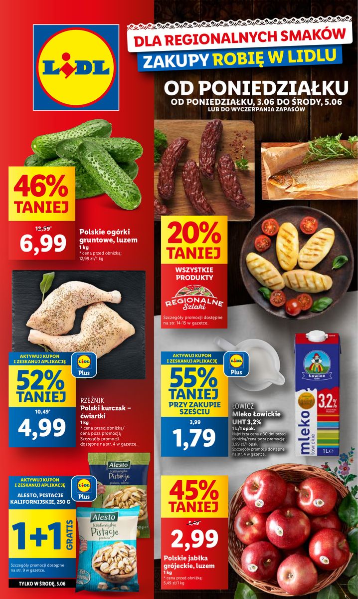 Gazetka OFERTA WAŻNA OD 3.06 DO 5.06