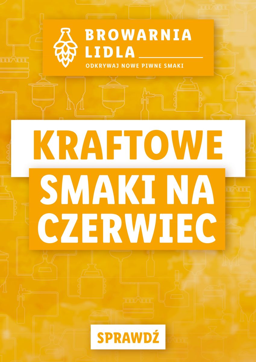 Gazetka KRAFTOWE SMAKI NA CZERWIEC