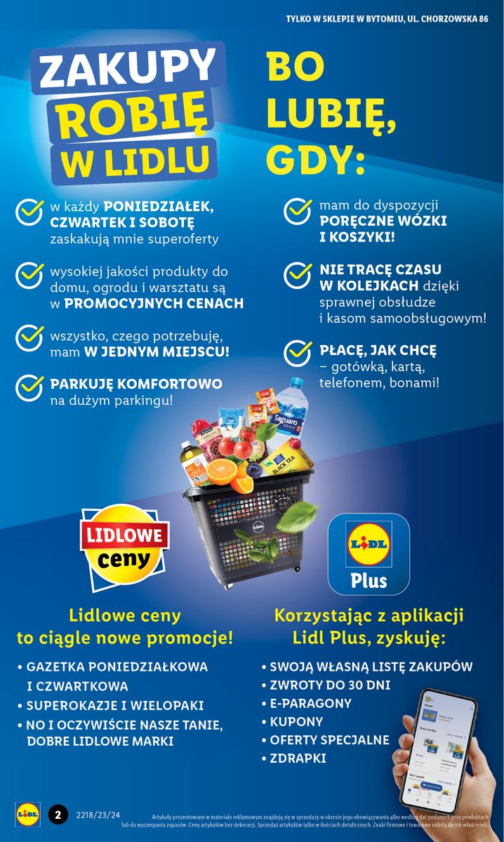 Gazetka Lidl w Bytomiu
