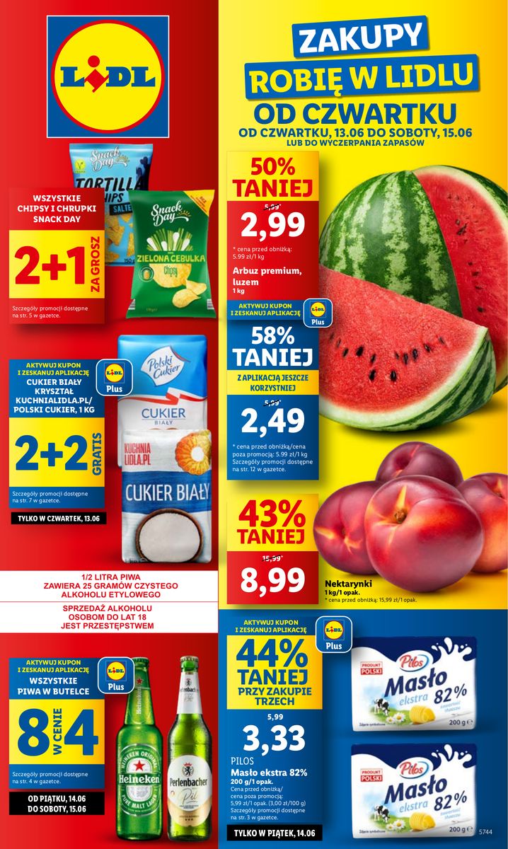 Gazetka OFERTA WAŻNA OD 13.06 DO 15.06
