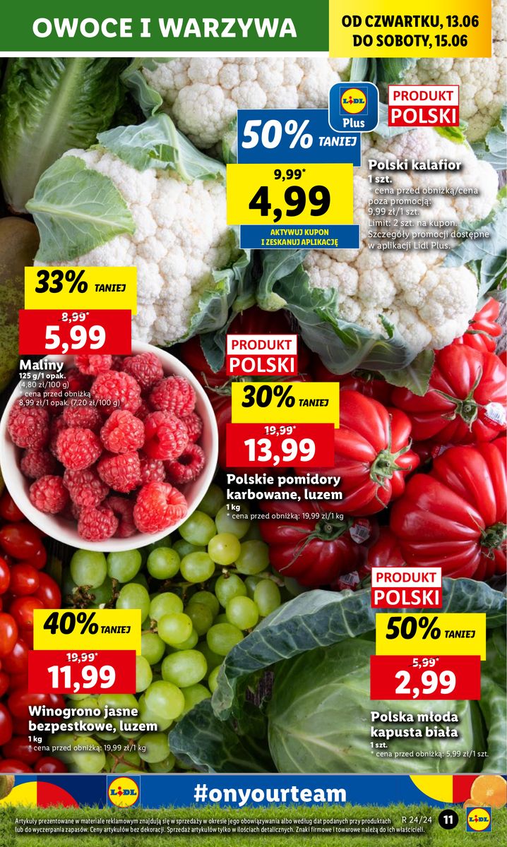 Gazetka OFERTA WAŻNA OD 13.06 DO 15.06