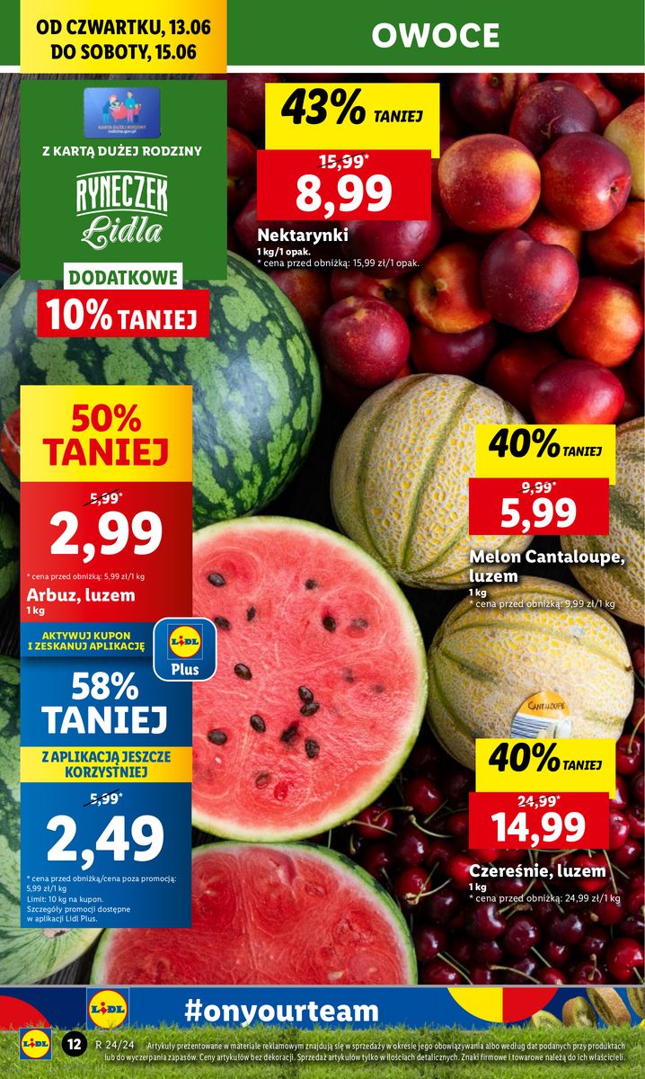 Gazetka OFERTA WAŻNA OD 13.06 DO 15.06