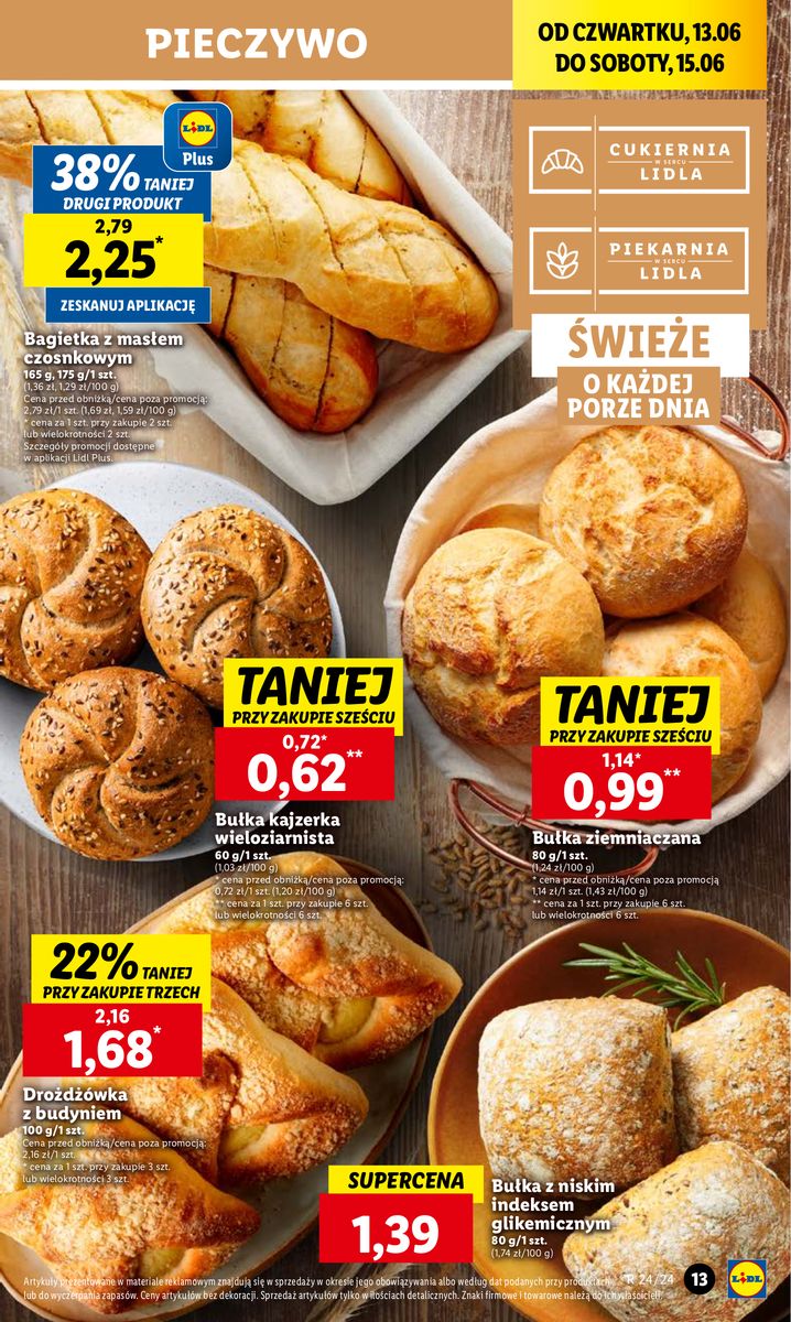 Gazetka OFERTA WAŻNA OD 13.06 DO 15.06