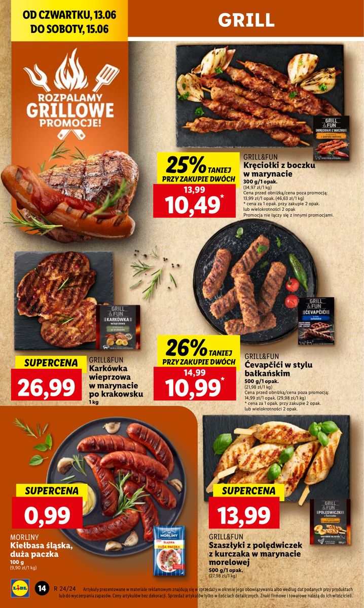 Gazetka OFERTA WAŻNA OD 13.06 DO 15.06