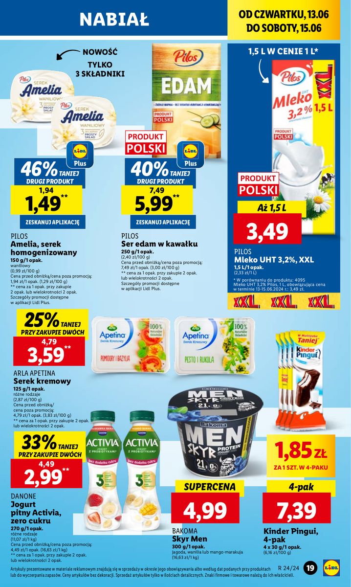 Gazetka OFERTA WAŻNA OD 13.06 DO 15.06