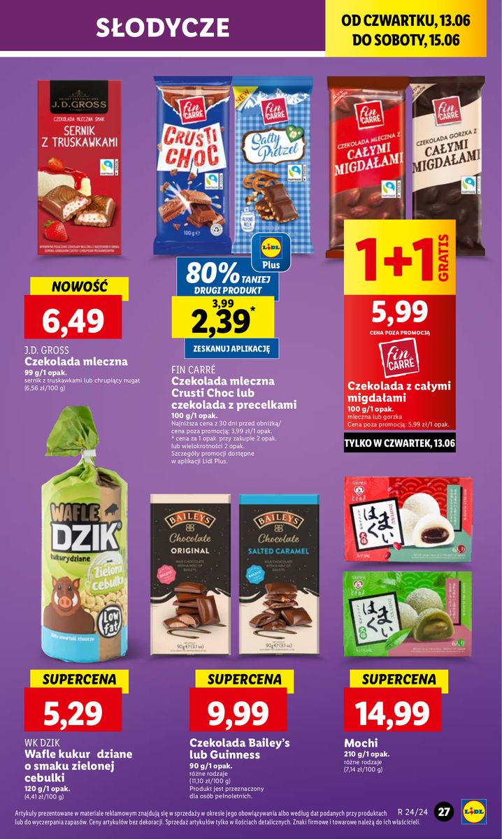 Gazetka OFERTA WAŻNA OD 13.06 DO 15.06
