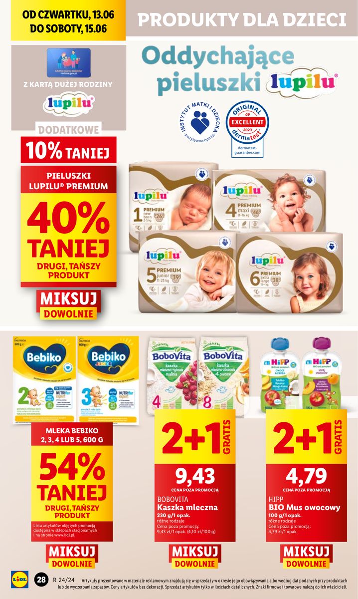 Gazetka OFERTA WAŻNA OD 13.06 DO 15.06