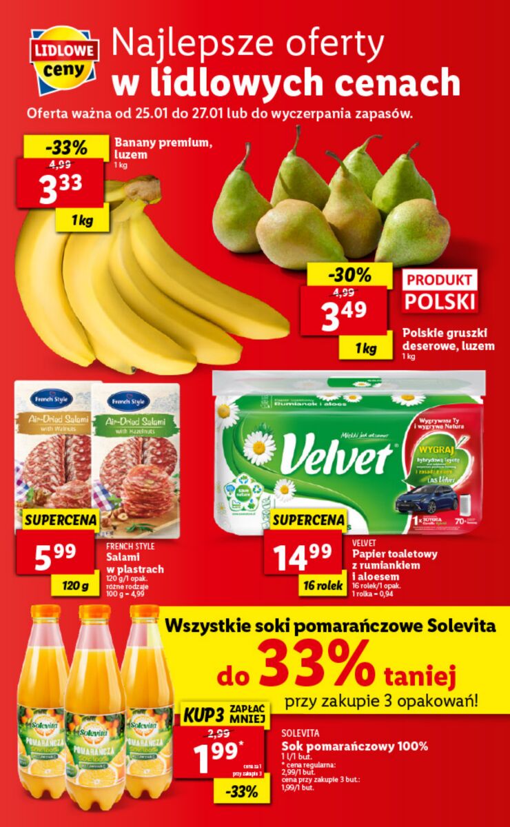 Gazetka Lidl od 25 stycznia 2021