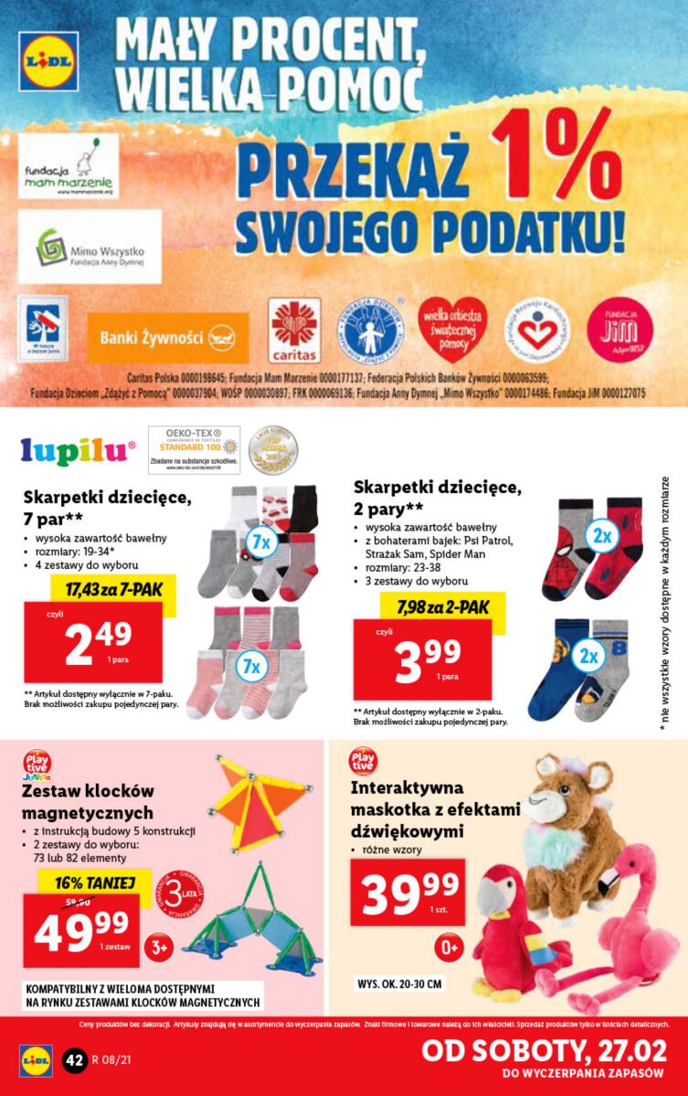 Gazetka OFERTA WAŻNA OD 22.02 DO 27.02