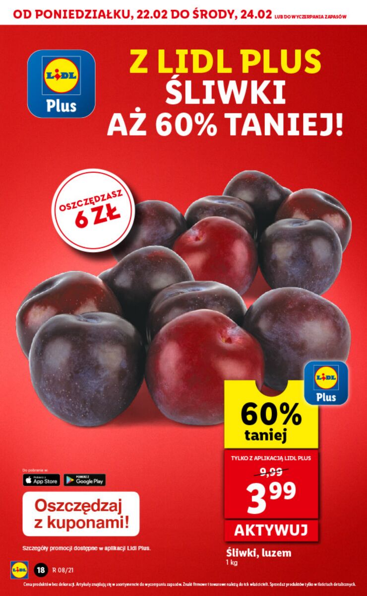 Gazetka OFERTA WAŻNA OD 22.02 DO 24.02