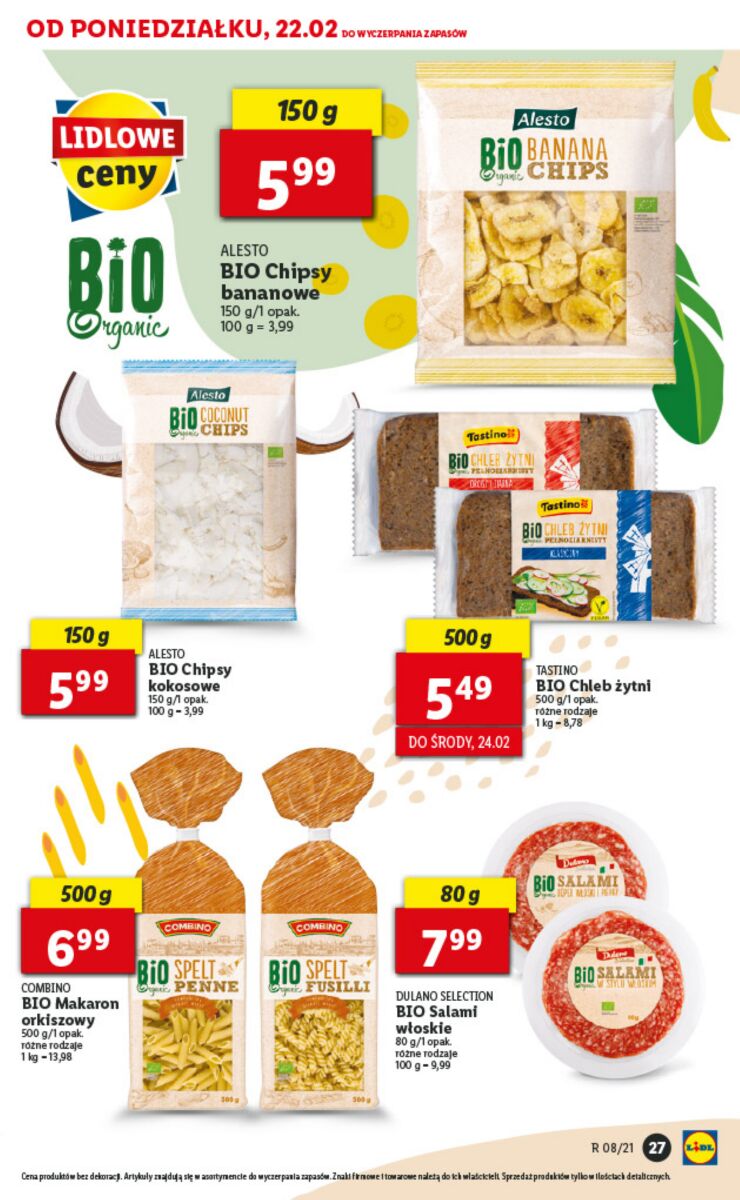 Gazetka OFERTA WAŻNA OD 22.02 DO 24.02