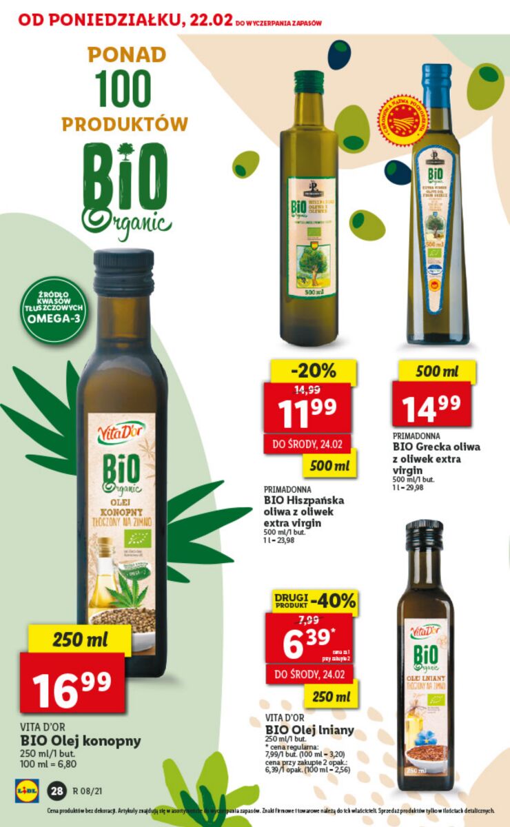 Gazetka OFERTA WAŻNA OD 22.02 DO 24.02