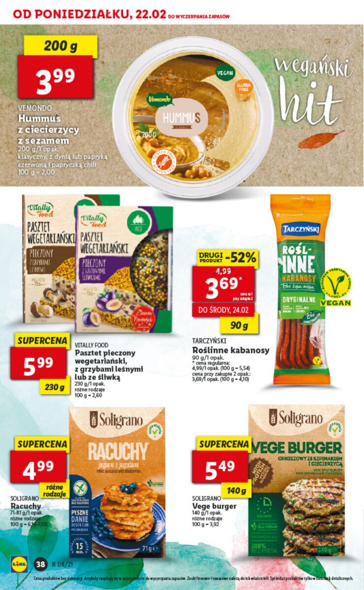 Gazetka OFERTA WAŻNA OD 22.02 DO 24.02