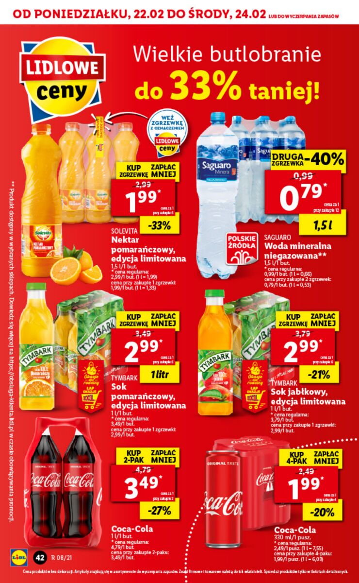 Gazetka OFERTA WAŻNA OD 22.02 DO 24.02