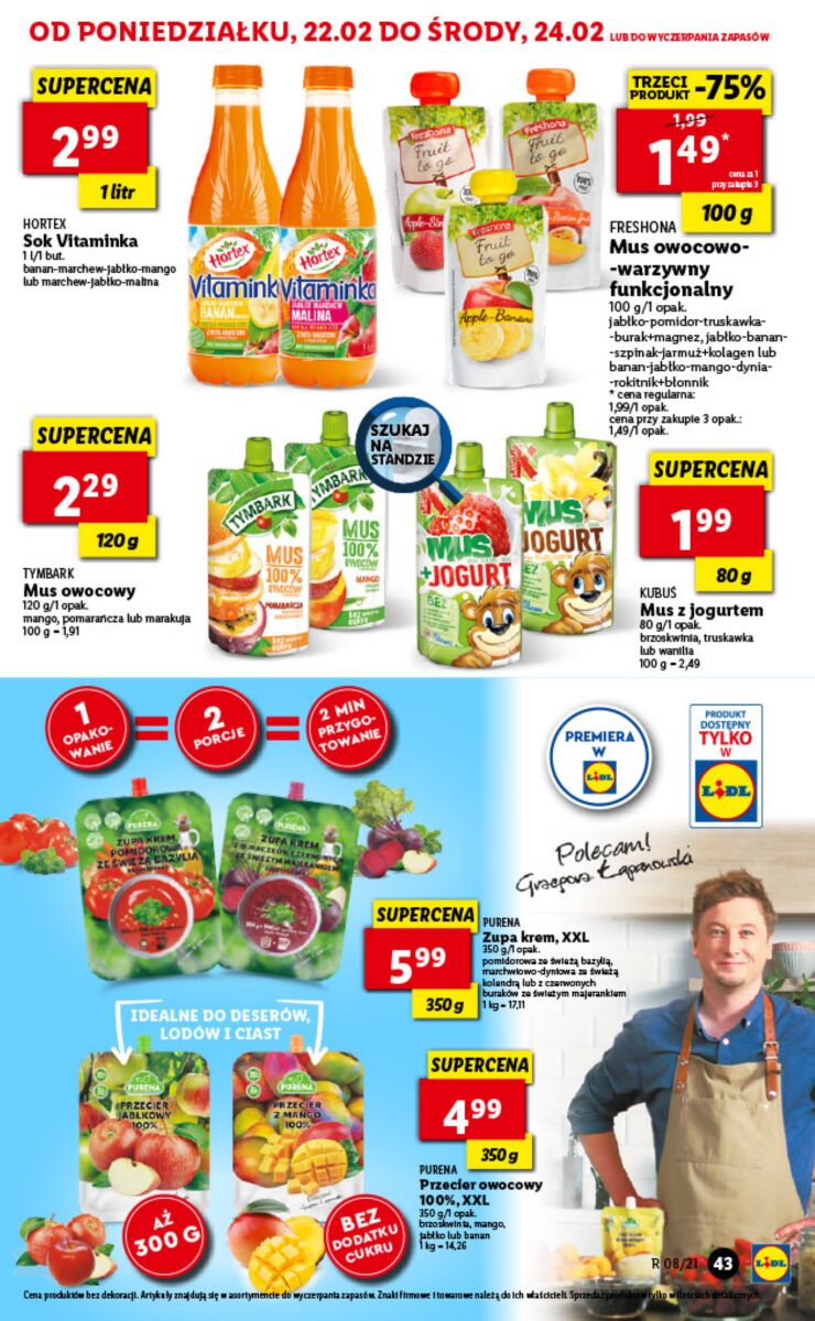 Gazetka OFERTA WAŻNA OD 22.02 DO 24.02