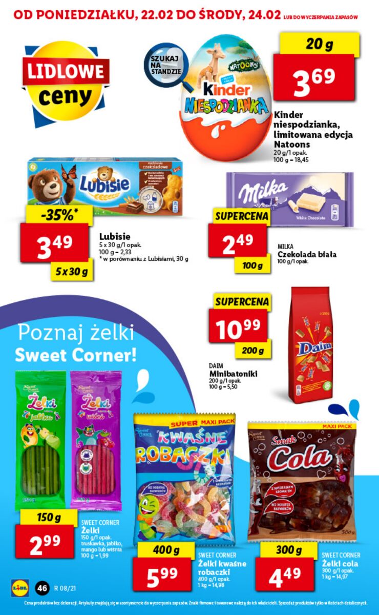 Gazetka OFERTA WAŻNA OD 22.02 DO 24.02