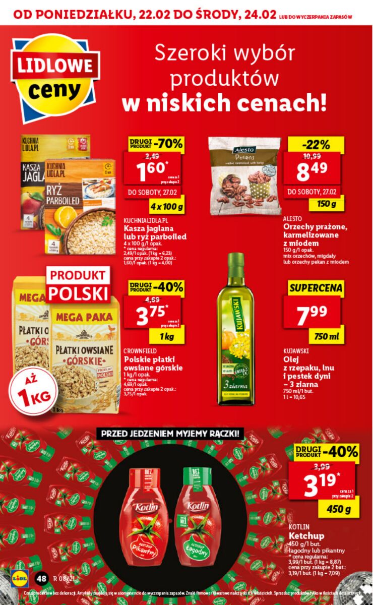 Gazetka OFERTA WAŻNA OD 22.02 DO 24.02