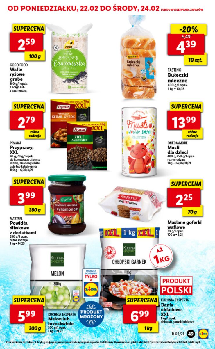 Gazetka OFERTA WAŻNA OD 22.02 DO 24.02