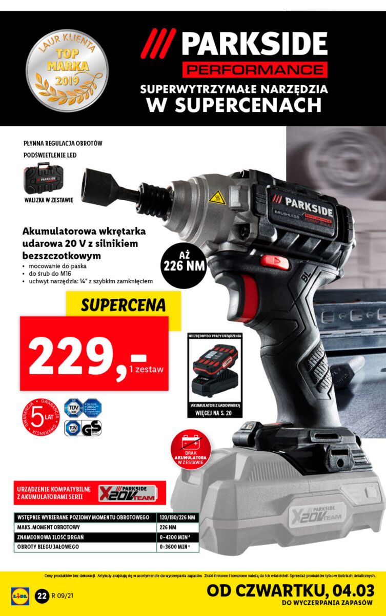 Gazetka OFERTA WAŻNA OD 01.03 DO 06.03