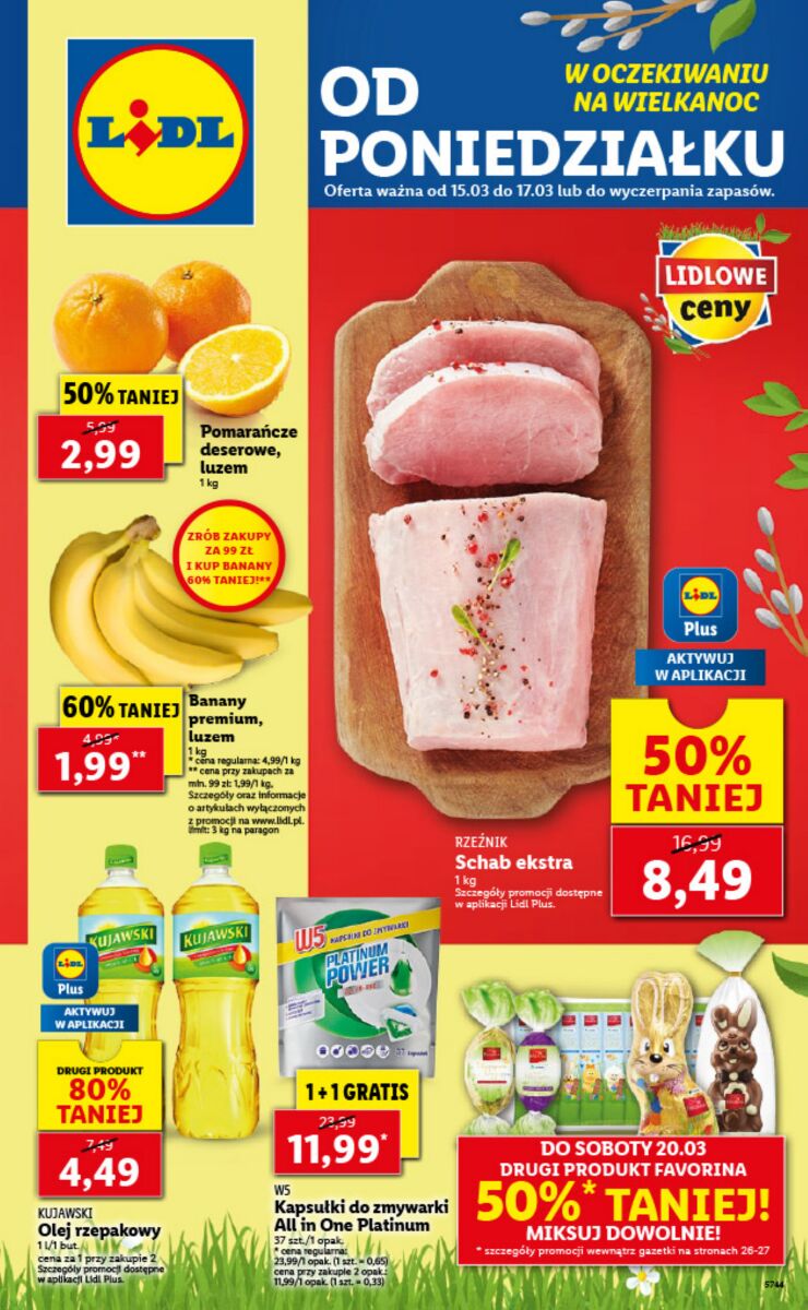 Gazetka Lidl - od 15 marca 2021